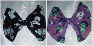 Tiny Terrors Fabric Hair Bow *