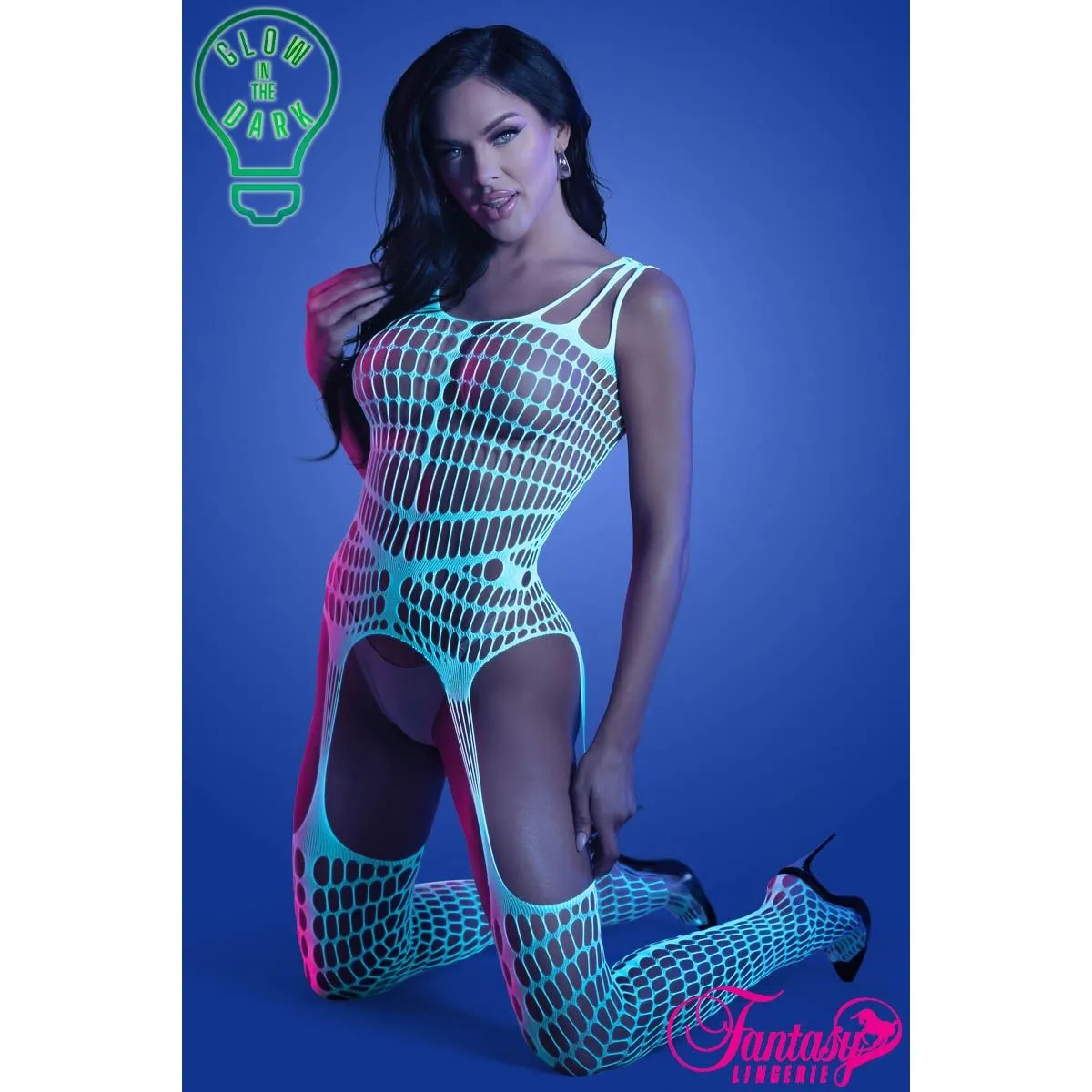 UV Big Net Bodystocking by Fantasy Lingerie