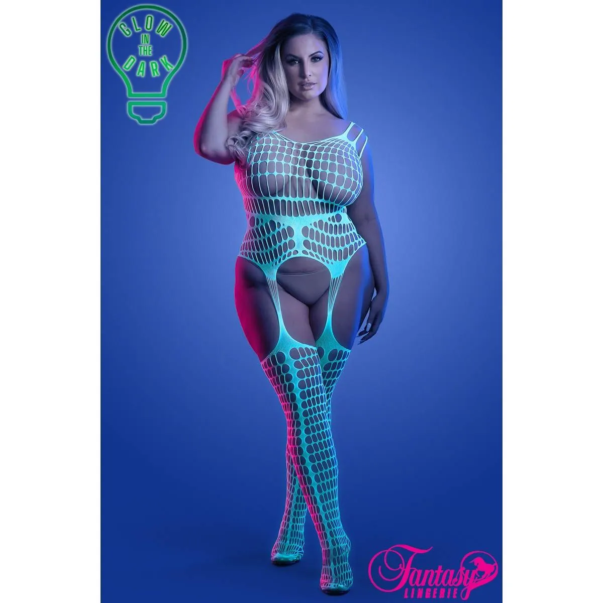 UV Big Net Bodystocking by Fantasy Lingerie