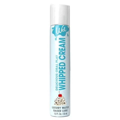Wet Whipped Cream Water Based Lubricant by Wet International
