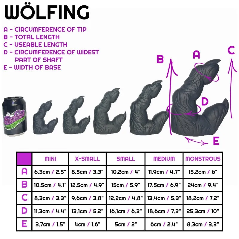 Wölfing 'Cake Drip' x-small medium (OO50) FLOP
